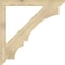 Ekena Millwork Balboa Slat Rough Sawn Bracket, Douglas Fir, 4"W x 44"D x 44"H BKT04X44X44BOA06RDF - alternate 2